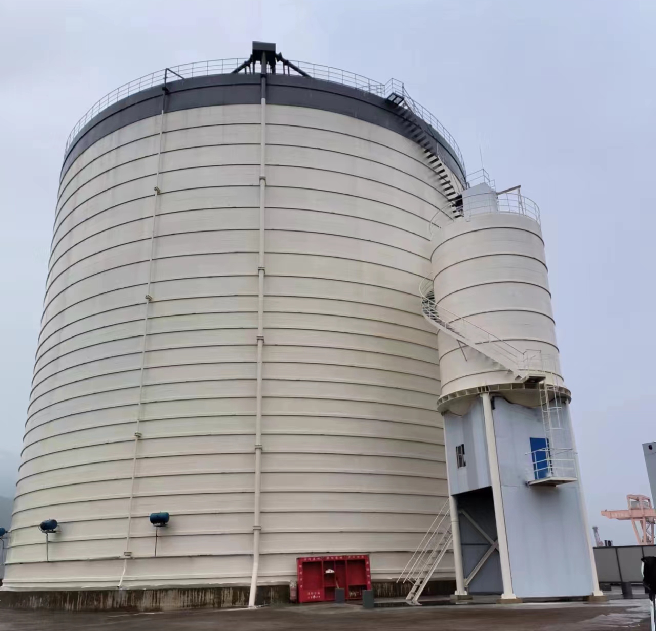 集美10万吨水泥钢板库