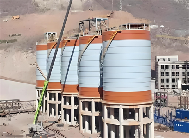 集美高架钢板仓